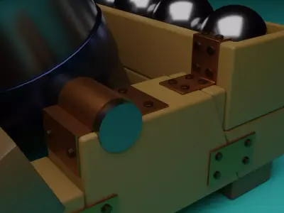 Cannon 3D model purchase