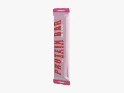 Protein Bar - Strawberry 3D model