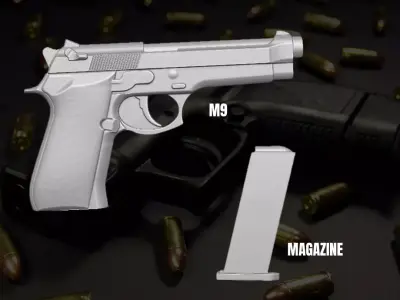 Accesory 3D printable file for Action Figures 3D print model