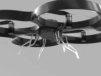 Generic Quadcopter Drone 1 3D model