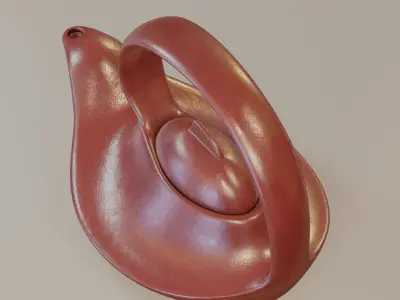 Chinese teapot 3D model