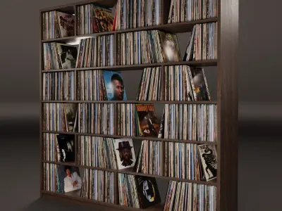 Vinyl Storage No-14 3D model
