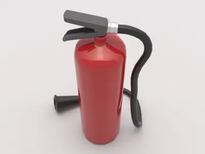 Fire Extinguisher 03 Low-poly 3D model