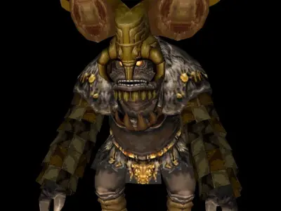 fantasy monster Creature a1 Low-poly 3D model