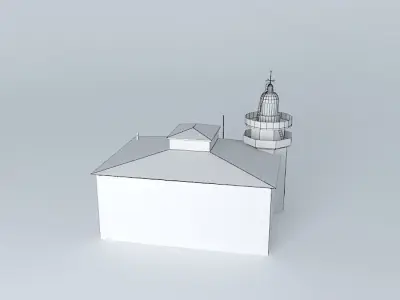 Lighthouse portuguese Free 3D model