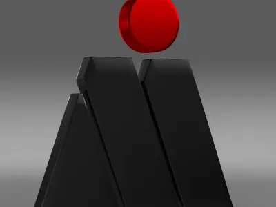 Magna Steyr Logo 3D model