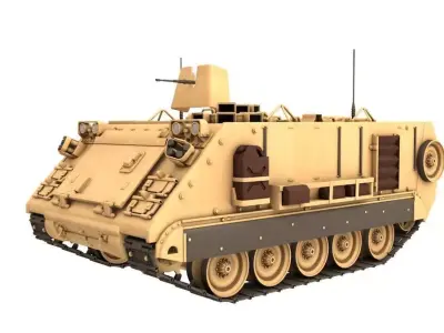 Armoured Personnel Carrier 3D model purchase