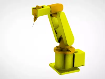 Industrial drilling manipulator  3D model