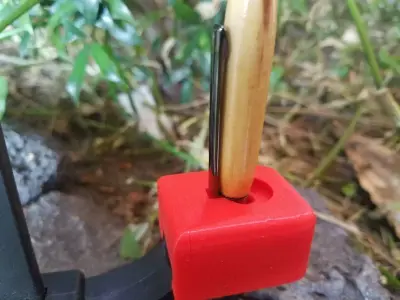 Pen turning press 3D print model