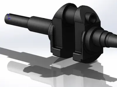 Crank Shaft  3D model