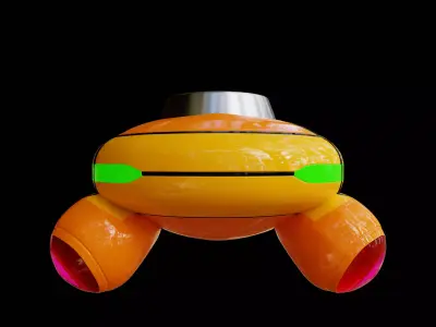 Sonic Riders Zero Gravity Smile CGI Free 3D model