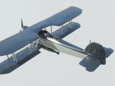 Fairey Swordfish 3D model purchase