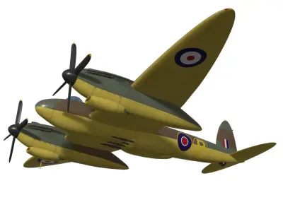 Vickers Type432 3D model