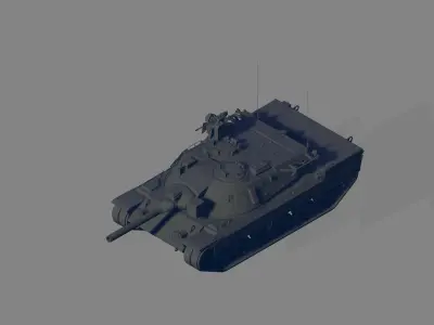 XM-803 3D model