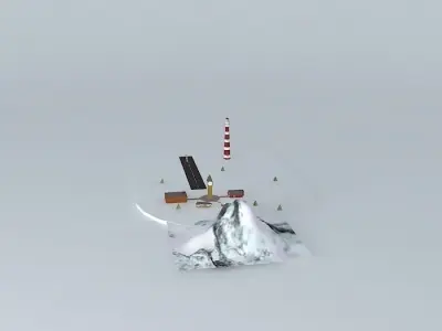 santas workshop at the north pole Free 3D model