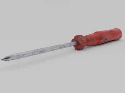 Screwdriver cylinder - cylinder 3D model