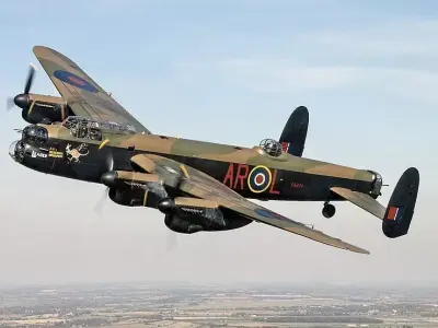 Avro Lancaster 3D model 3