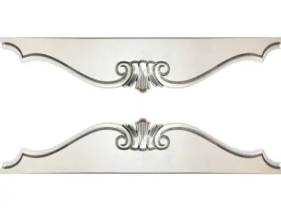 Classic carved 153 3D model