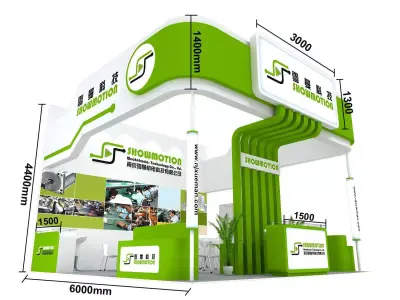 Exhibition - Area -6X6-3DMAX2009-55 3D model