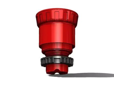 Botao Emergencia WEG CSW BESG46 WH Emergency Button 3D model