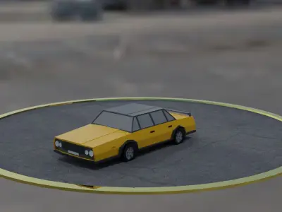 package low poly  20 cars for game Low-poly 3D model