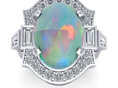 3D CAD NJ-1082-Ring 3D print model