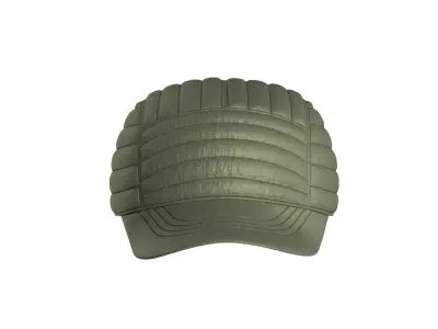 Padded Nylon Ball Cap 3D model