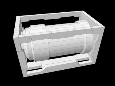 Sci-Fi Asset Low-poly 3D model buy