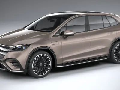 Mercedes-Benz EQE SUV 2024 3D model purchase