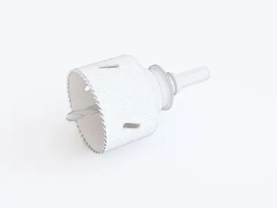 Hole saw 3D model