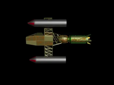 Saar Fighter 3D model