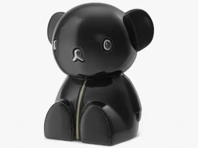 Latex Figures with Zipper Collection 3D model