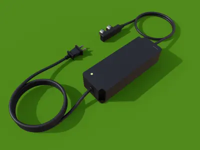 Charger Adapter Electronics 3D model