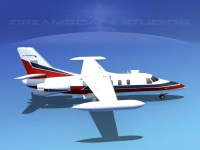 Dreamscape AT-48 Jet Executive V06 3D model