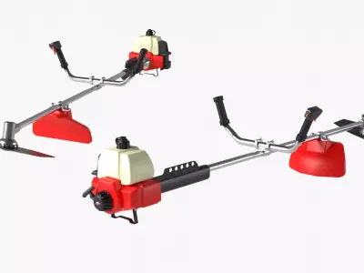 Brush Cutter 3D model