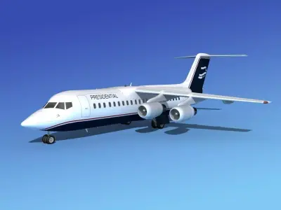 BAe 146-300 Presidential 3D model