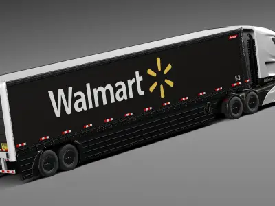 Walmart Truck 2015 3D model