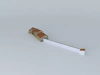 Castle buildings Free 3D model
