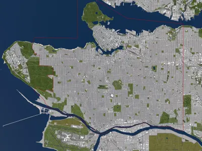 Vancouver Full City 2019 3D model