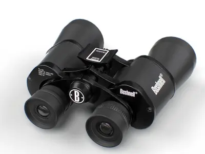 Binoculars 10 X 50 Bushnell Game Ready Low-poly 3D model