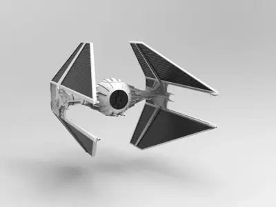 Nurbs Tie Interceptor 3D model