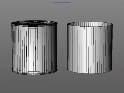 Half gallon paint can  3D model