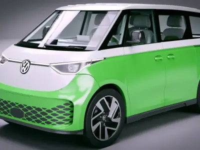 Volkswagen id buzz 3d 3D model