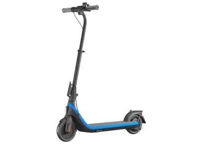 Segway Ninebot C2 PRO E Black Blue 3D model