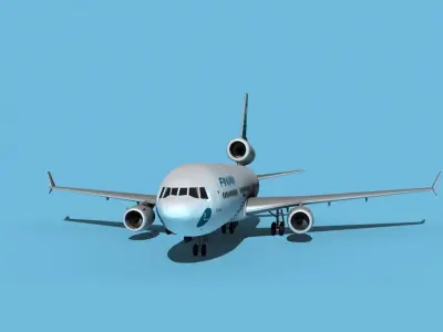 McDonnell Douglas MD-11 Finnair 3D model