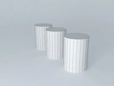 Melas Stok Tankları Free 3D model