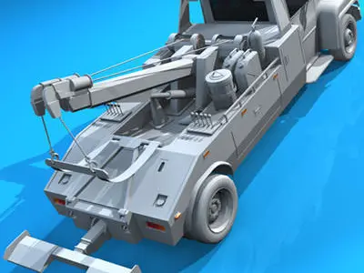 Towtruck tow truck 3D model
