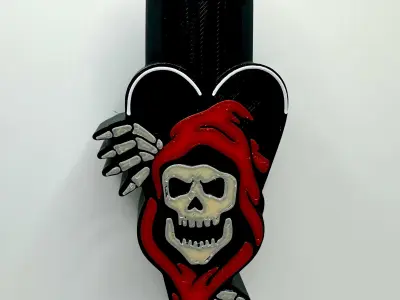 Grim Reaper Lighter Case 3D print model