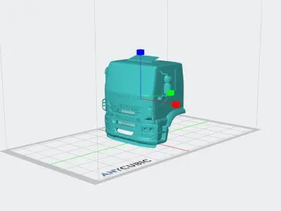 IVECO STRALIS AD 450 6-4 2005 TRUCK 3D print model