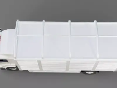 Isuzu Giga Tractor Box Truck 3D model